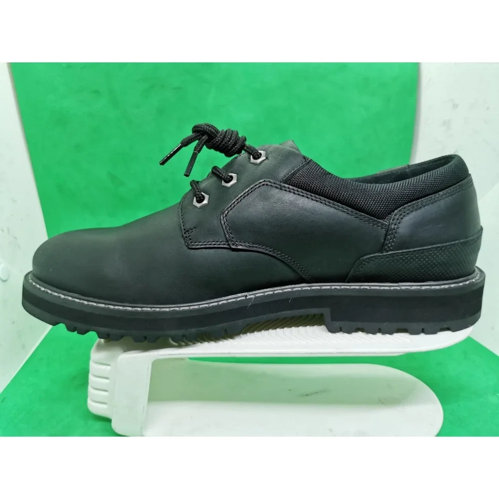 Mens Dunham Byrne Black Leather Waterproof Chukka Boots by Rockport 10D [CJ0849
